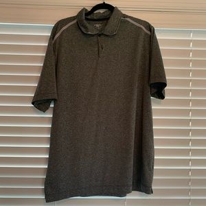 Nike mens XL gray golf polo